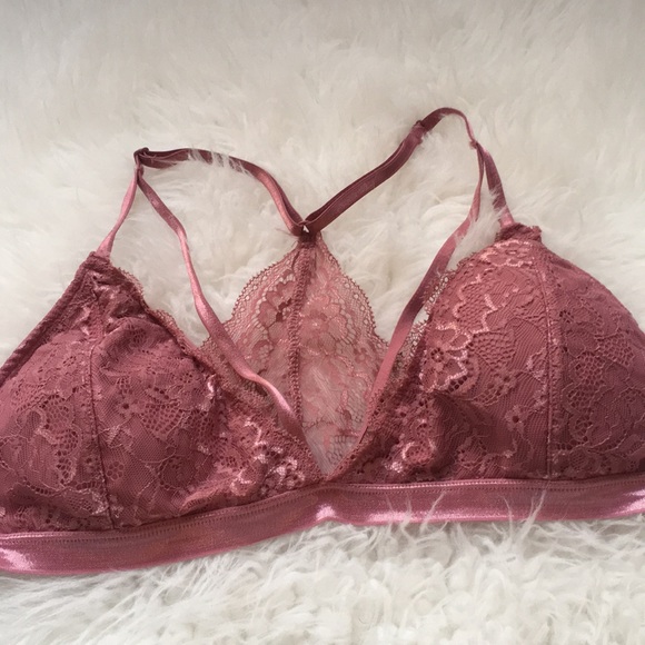 mauve bralette